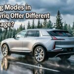Do Driving Modes in Cadillac Lyriq Offer Different Range Usage?