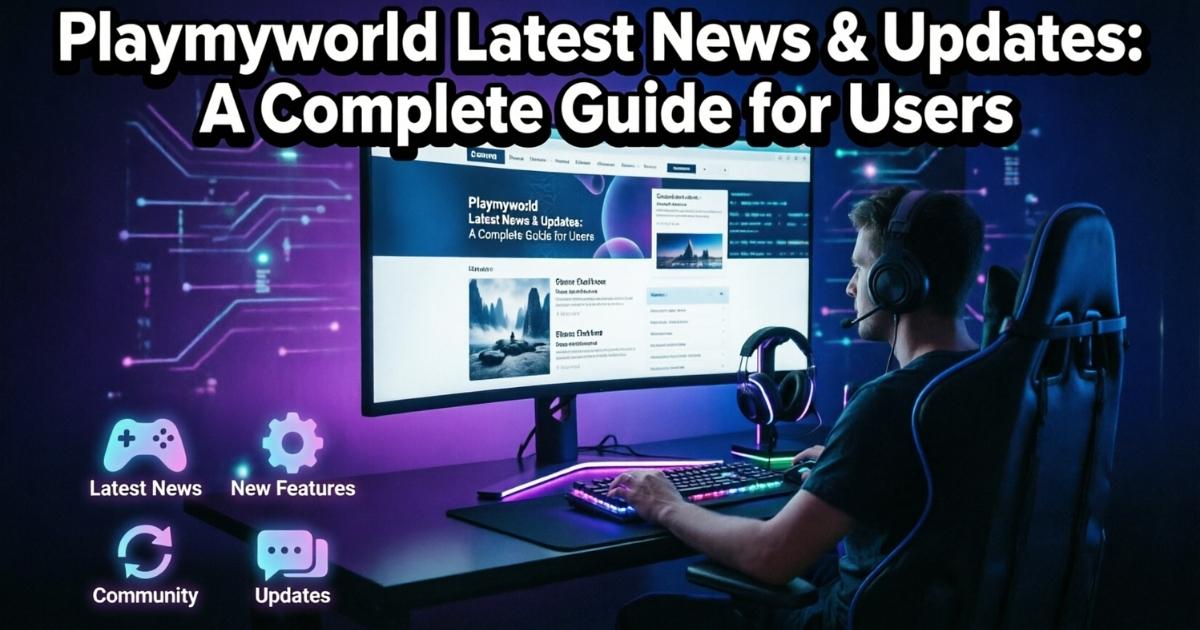Playmyworld Latest News & Updates: A Complete Guide for Users 